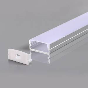OPTONICA АЛУМИНИЕВ ПРОФИЛ ЗА LED ЛЕНТА СИВ L=2m 23.5x10x21.5mm (5183)