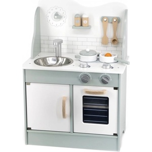 Viga Toys Дървена кухня с аксесоари Viga Toys PolarB - Зелена (44048) - ozone