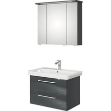 Kúpeľňová zostava Pelipal Sunline 105 Block sivá 80,5 cm SET-107-110