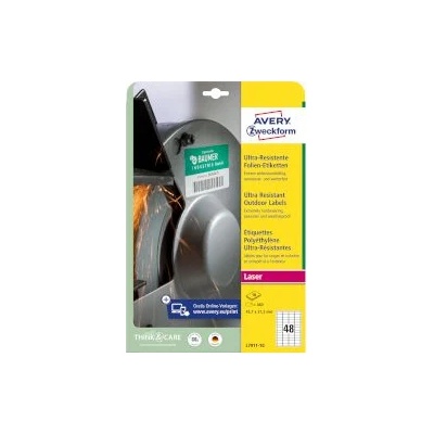 Avery Zweckform Етикети UR 45.7x21.2мм L7911, 10 листа