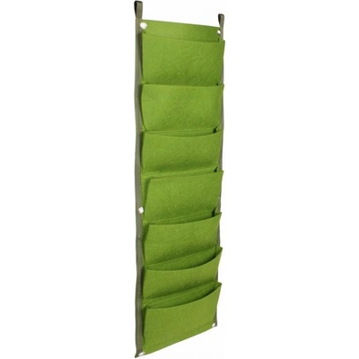 Merco Vertical Grow Bag 7 textilné kvetináče na stenu zelený