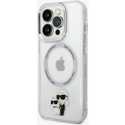 KARL LAGERFELD IML Karl and Choupette NFT MagSafe Заден Калъф за iPhone 14 Pro Max Прозрачен Karl Lagerfeld | Lilav | ЖЕНИ | UNI
