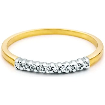 Image 1 of SAVICKI Годежен пръстен: двуцветно злато. диамант