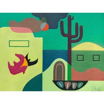 Image 1 of Картина в модернистичен стил