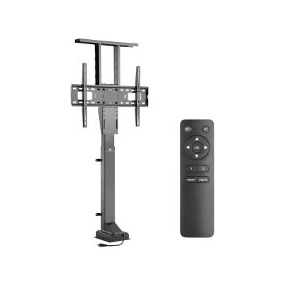 Fiber Mount Stand electric holder for TV Maclean MC-866 37-65 max 50kg max VESA 600x400