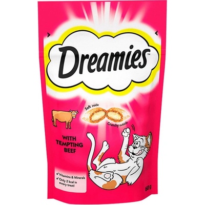 Dreamies hovädzie 6 x 60 g