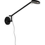 Artemide Стенна лампа Demetra Micro LED 3000 K черна (1748050A)