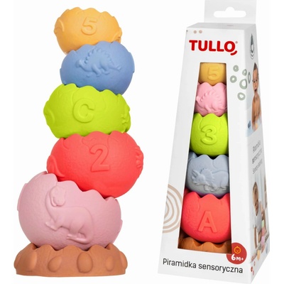 TULLO 620 Vzdelávacia senzorická pyramída bez otvoru