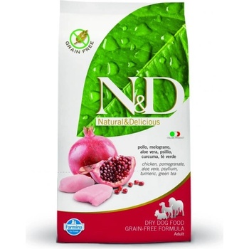 N&D Grain Free Dog Adult Chicken & Pomegranate 2,5 kg