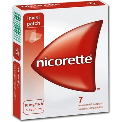 Nicorette invisipatch 25 mg/16h emp.tdm.7 náplastí