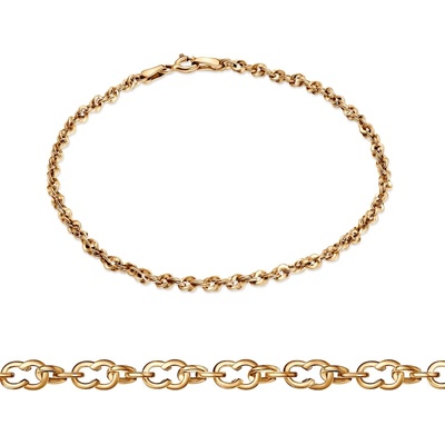 SAVICKI Златна гривна Irydia, злато 585, 5, 3 мм, 18 см