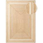 Hanse Home Кремав/в естествен цвят двустранен/ръчно изработен ютен килим 200x300 cm Looma - Hanse Home (106301-200x300)