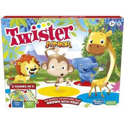 Hasbro Twister Junior Oboustranná 2 úrovně 2v1