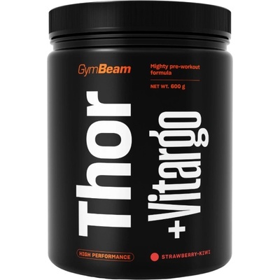 GymBeam Pre-Workout Thor + Vitargo [600 грама] Ягода и Киви