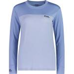 Mons Royale Дамско мериносово термобельо Mons Royale Women's Yotei Merino L/S Merino base layer - Ice Blue / Moonstone - размер XL (115-2621-0315)