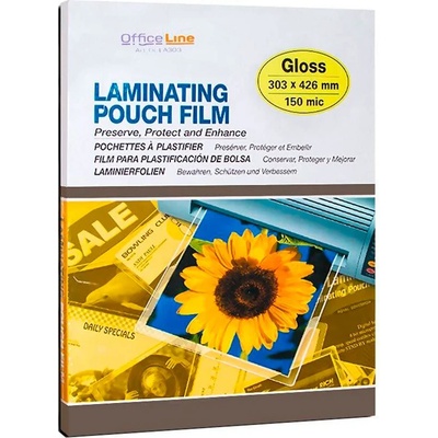 Фолио за ламиниране А3 80 микрона, 100 листа
