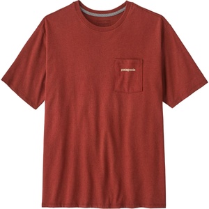 Patagonia Мъжка тениска Patagonia Boardshort Logo Pocket Responsibili-Tee T-shirt - Rusty Red - размер XL (216-0279-1714)
