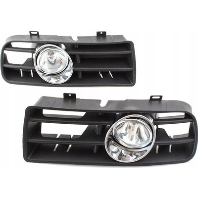 Mlhové světlomety + mřížky předního nárazníku (L+P sada) VW GOLF IV 4 – Zboží Mobilmania