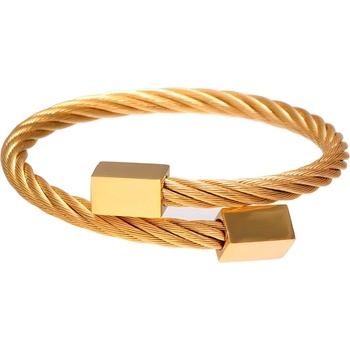 HARAHU Гривна lo-27218 - Златна / Тип2 kp27218 (lo-27218)