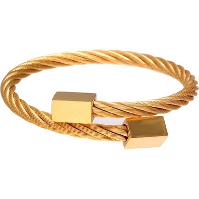 HARAHU Гривна lo-27218 - Златна / Тип2 kp27218 (lo-27218)