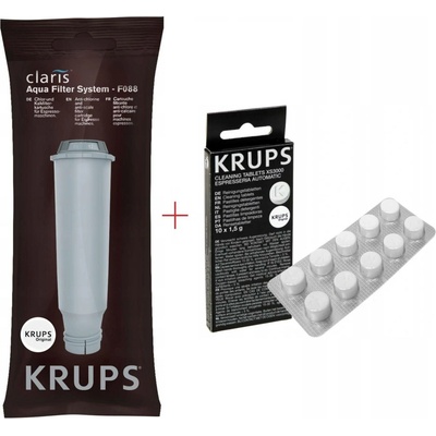 Krups Claris F08801 + čisticí tablety Krups XS3000