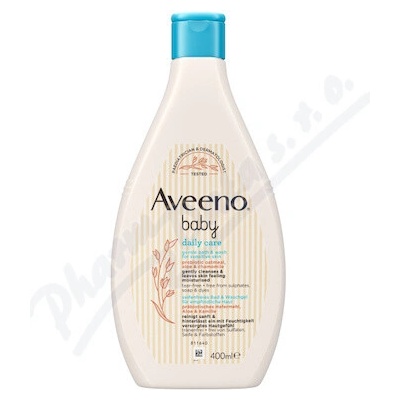 Aveeno baby Daily Care jemná koupel&mycí gel 400 ml