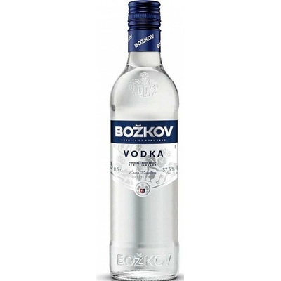 Božkov Vodka 37,5% 0,5 l (holá láhev)