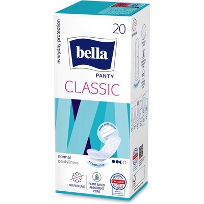 Bella Ежедневни дамски превръзки Panty Classic, 20 броя