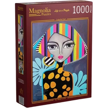 Magnolia Пъзел Magnolia от 1000 части - Цветно момиче (1726)