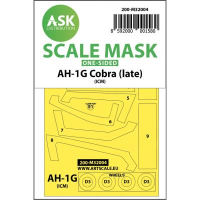 AH-1G Cobra late one-sided for ICM/Special Hobby 1:32