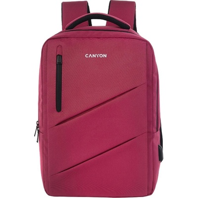 Canyon BPE-5, batoh pre 15,6´´ notebook, 22l, vodeodolný, 7 vreciek, USB-A nabíjací port, červená CNS-BPE5BD1