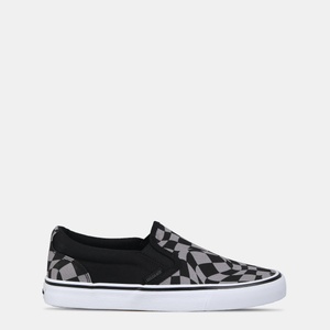 SoulCal Canvas Slip On Junior - Black/Grey
