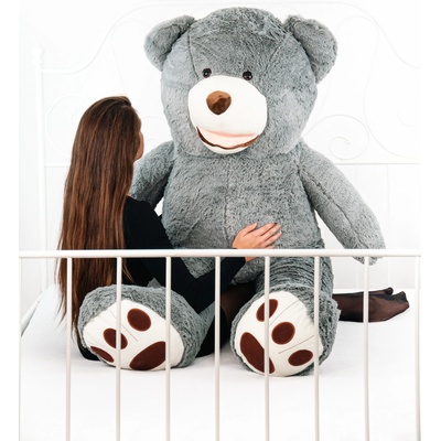 The Bears® medvěd USA ŠEDÝ 160 cm