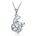 Silenti Jewelry Сребърно колие "Рак