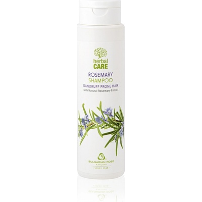 Bulgarian Rose Karlovo herbal care Rozmarínový šampón na vlasy so sklonom k lupinám 250 ml