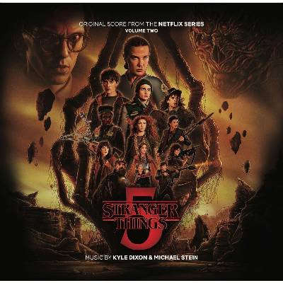 Kyle Dixon & Michael Stein - Stranger Things 5: Original Score - Volume Two (Silver Metallic Coloured) (2 LP) (0617308047936)