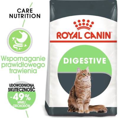 Royal Canin Digestive Care 2 кг суха храна за възрастни котки за подпомагане на храносмилането