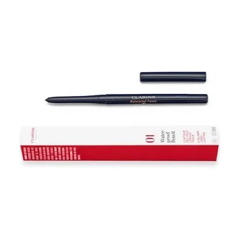 Clarins Waterproof Eye Pencil водоустойчив молив за очи 01 Black Tulip 0, 3 g