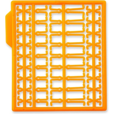 Anaconda zarážky Hair Extented Bait Stops oranžová 126ks