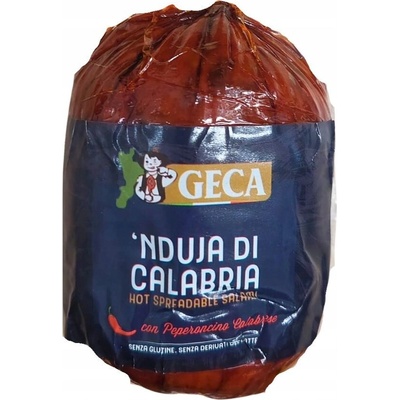 Geca Nduja kalábrijská pikantná nátierková saláma 250 g