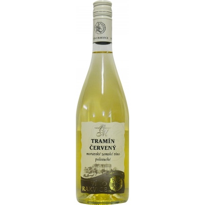 Víno Rakvice Tramín červený moravské zemské 12% 0,75 l (holá láhev)