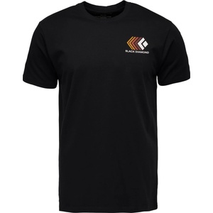 Black Diamond Мъжка тениска Black Diamond Faded S/S Tee T-shirt - Black (216-2846-0112)