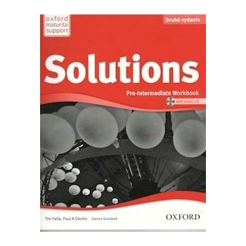 Solutions Second Edition Workbook + Audio CD SK Edition 2019 Edition