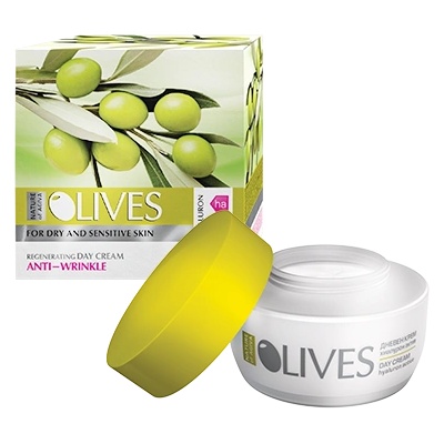 AGIVA Дневен крем против бръчки за суха и чувствителна кожа с натурално масло от маслина (992171)