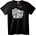 NOONEBRAND Тениска Слушай вътрешния си глас - 2XL, Black