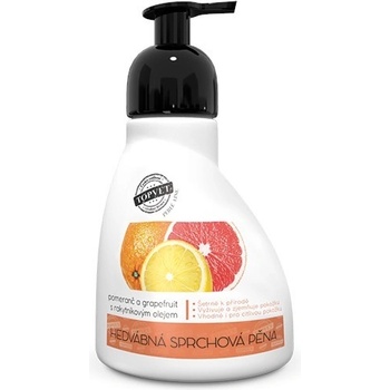 Perlé Cosmetic sprchová pena pomaranč a grapefruit s rakytníkovým olejom 300 ml