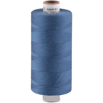 Stoklasa Polyesterové nitě návin 1000 m Aspo Amann Balení: 1 ks, Varianta: 1316 modrá jeans 1316 modrá jeans