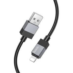 hoco. Ipad / ipad 2 / ipad 3-то поколение hoco x110 кабел за данни usb - мълния, 100 см, ЧЕРЕН x110_usb_l_b (x110_usb_l_b)