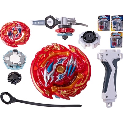 TopGyro spinner 5 5 cm s vystřelovačem mix barev červená modrá černá zlatá