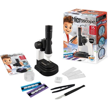 Image 1 of Buki France Детски микроскоп Buki Sciences - С 15 експеримента (BKMR400)
